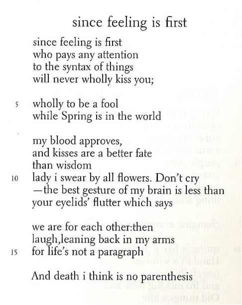 E E Cummings Love Poems  Komseq-8118